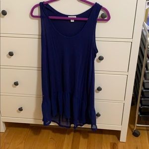 Navy Tank Top